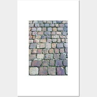 Texture - Stone pavement Posters and Art